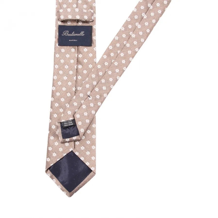 1641AU CRAVATTA UOMO BASTIANELLO MAN 7 CM SILK TIE