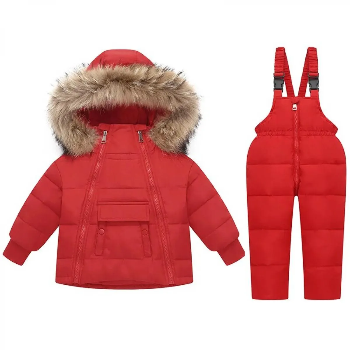 2 pezzi piumino set bambino bambina vestiti tuta bambini abbigliamento invernale cappotto caldo spesso soprabito infantile Snows