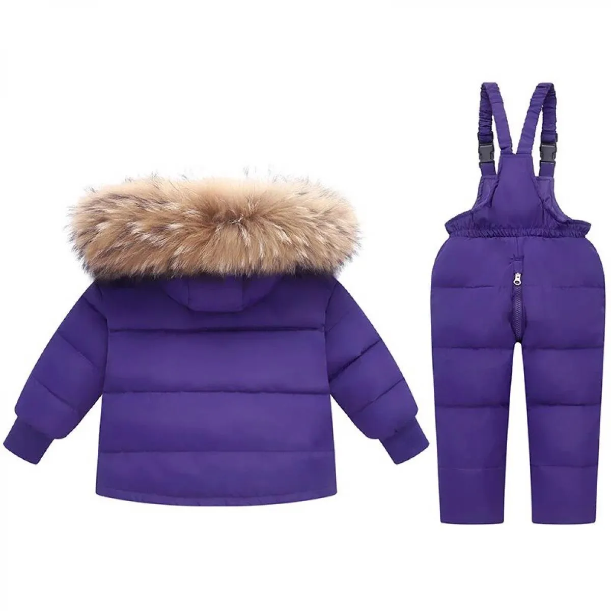 2 pezzi piumino set bambino bambina vestiti tuta bambini abbigliamento invernale cappotto caldo spesso soprabito infantile Snows