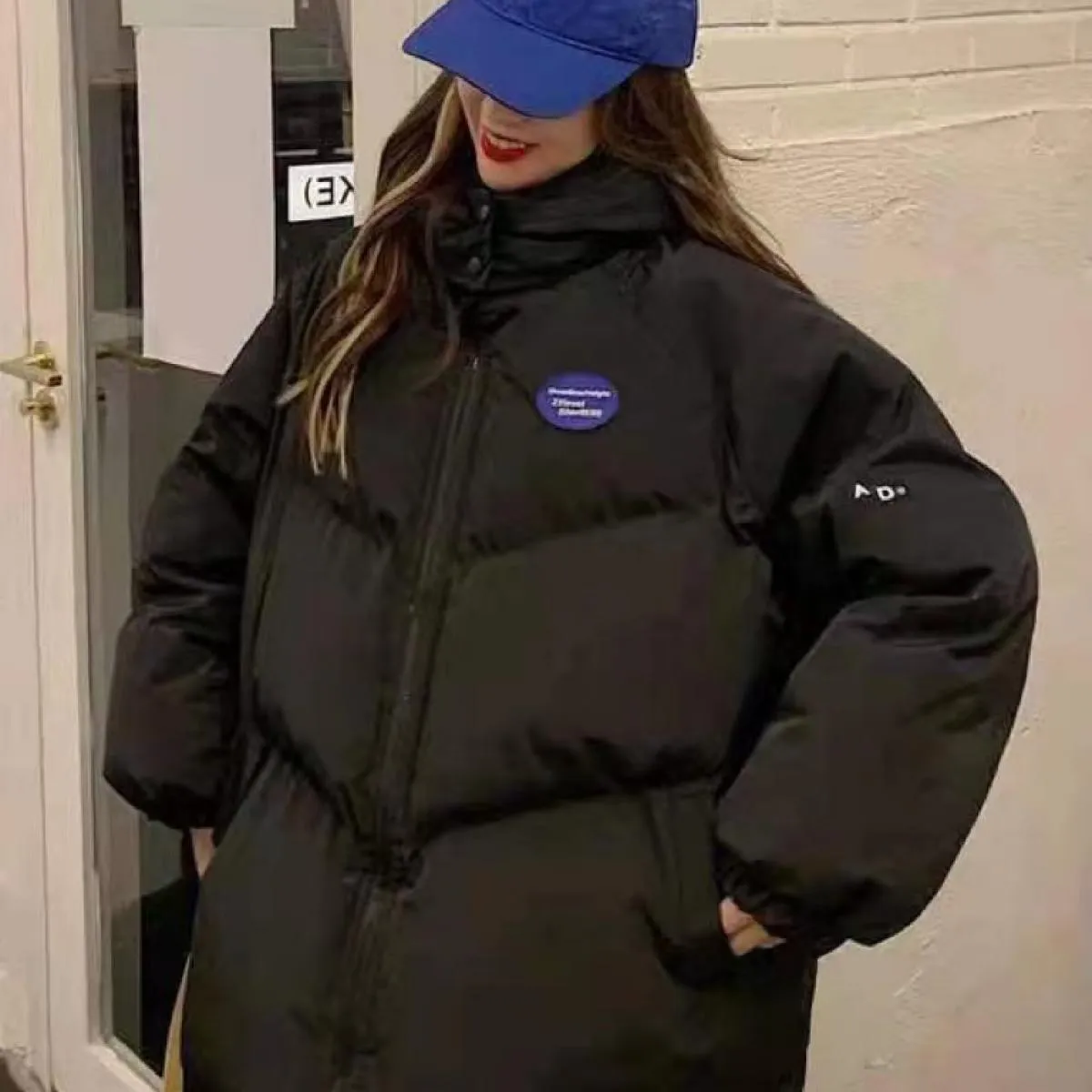2022 nuovo piumino invernale in cotone da donna cappotto Parka con cappuccio caldo spesso solido femminile moda allentata Casual