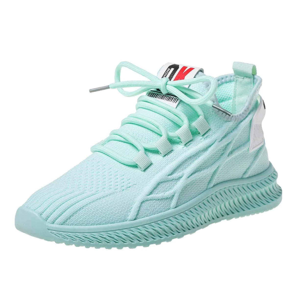 2022 Sneakers alla moda Scarpe da donna Scarpe con plateau in tessuto elasticizzato Scarpe traspiranti Scarpe basse da donna Moc