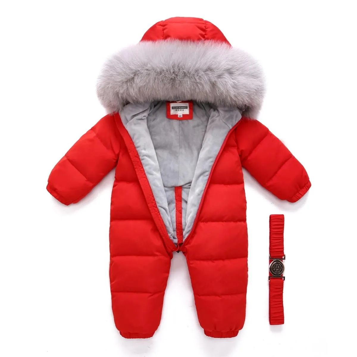 30 gradi New N Inverno Abbigliamento per bambini Piumino Ragazzi Capispalla Cappotti Addensare Tute da neve impermeabili Vestiti
