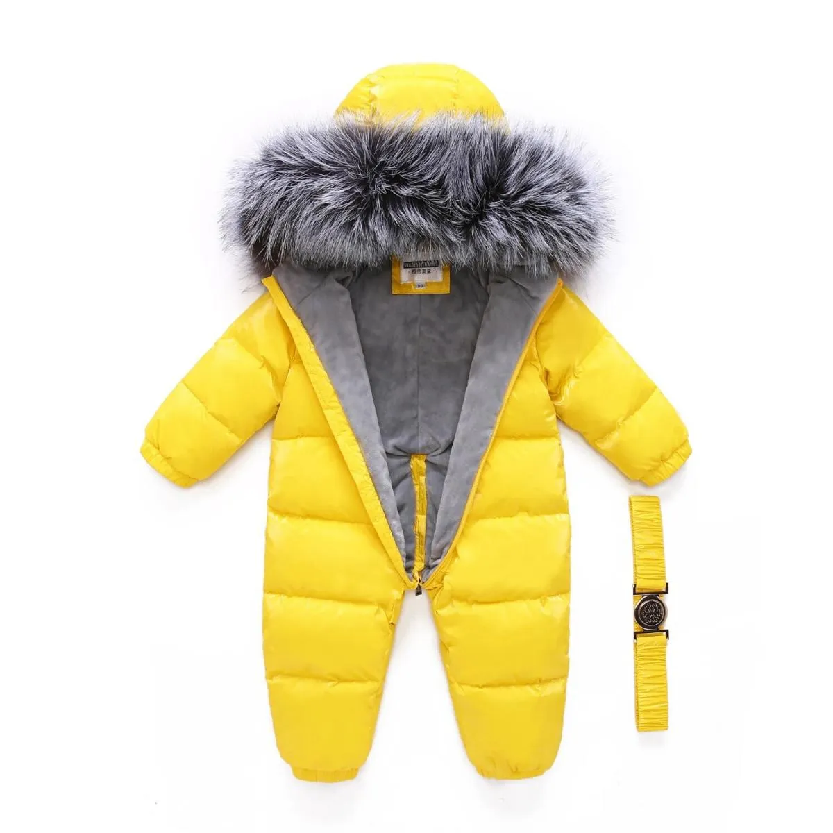 30 gradi New N Inverno Abbigliamento per bambini Piumino Ragazzi Capispalla Cappotti Addensare Tute da neve impermeabili Vestiti