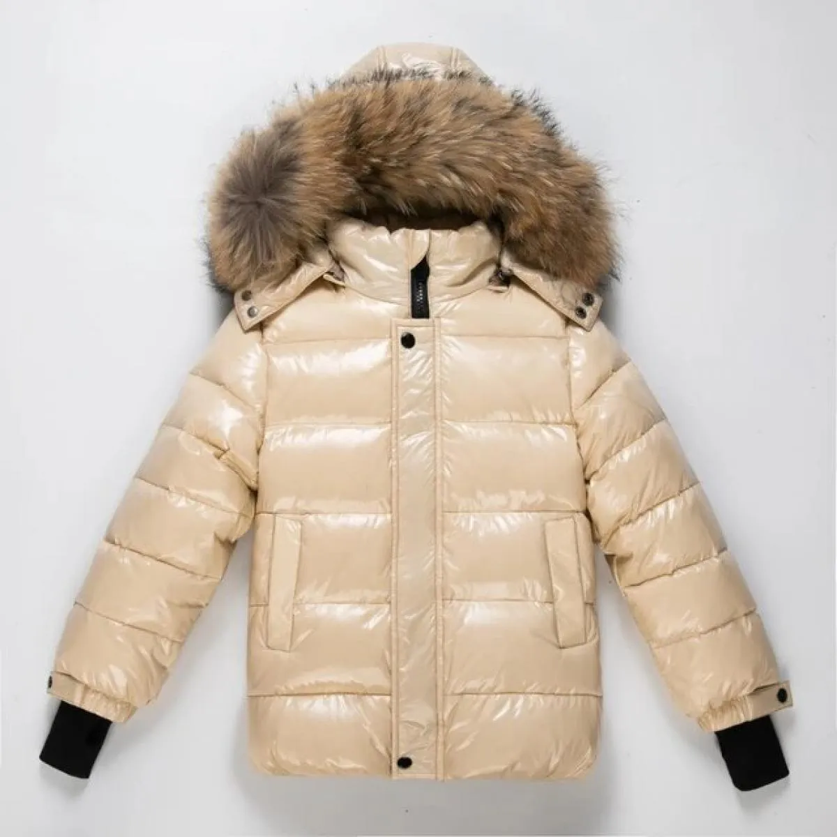 30 Piumino invernale per ragazze nuove per vestiti per ragazzi 2 8 Y Abbigliamento per bambini Addensare Capispalla e cappotti P