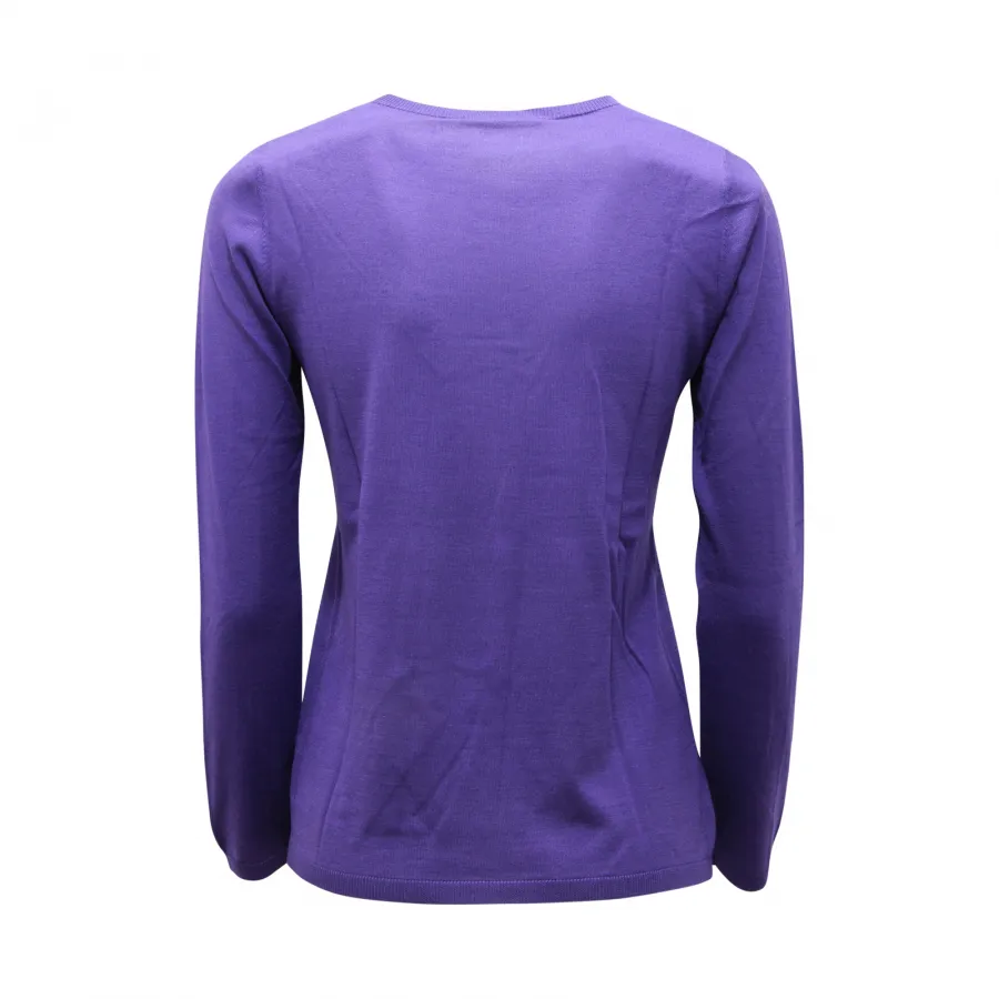 3036AZ MAGLIONE DONNA KANGRA WOMAN SILK/CASHMERE SWEATER