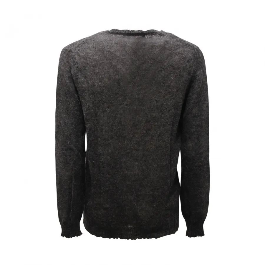 4484AT maglione uomo MESSAGERIE man v-neck mohair sweater