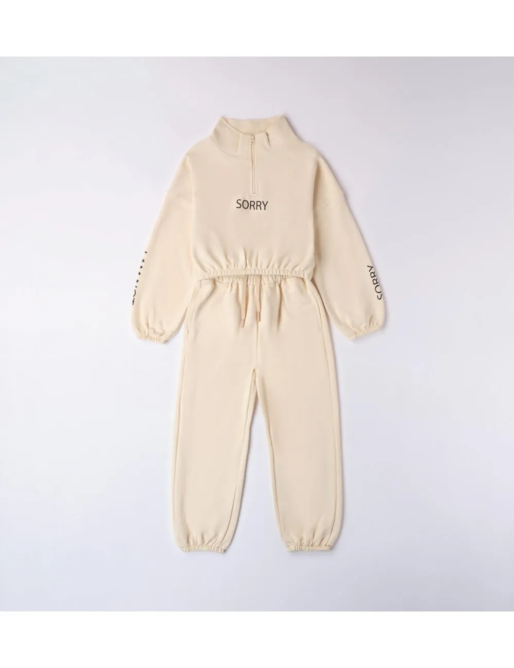 7924 TUTA IDO PER RAGAZZA 2 PEZZI FELPA E PANTALONE TUTA SPORT BAMBINA BIMBA KID