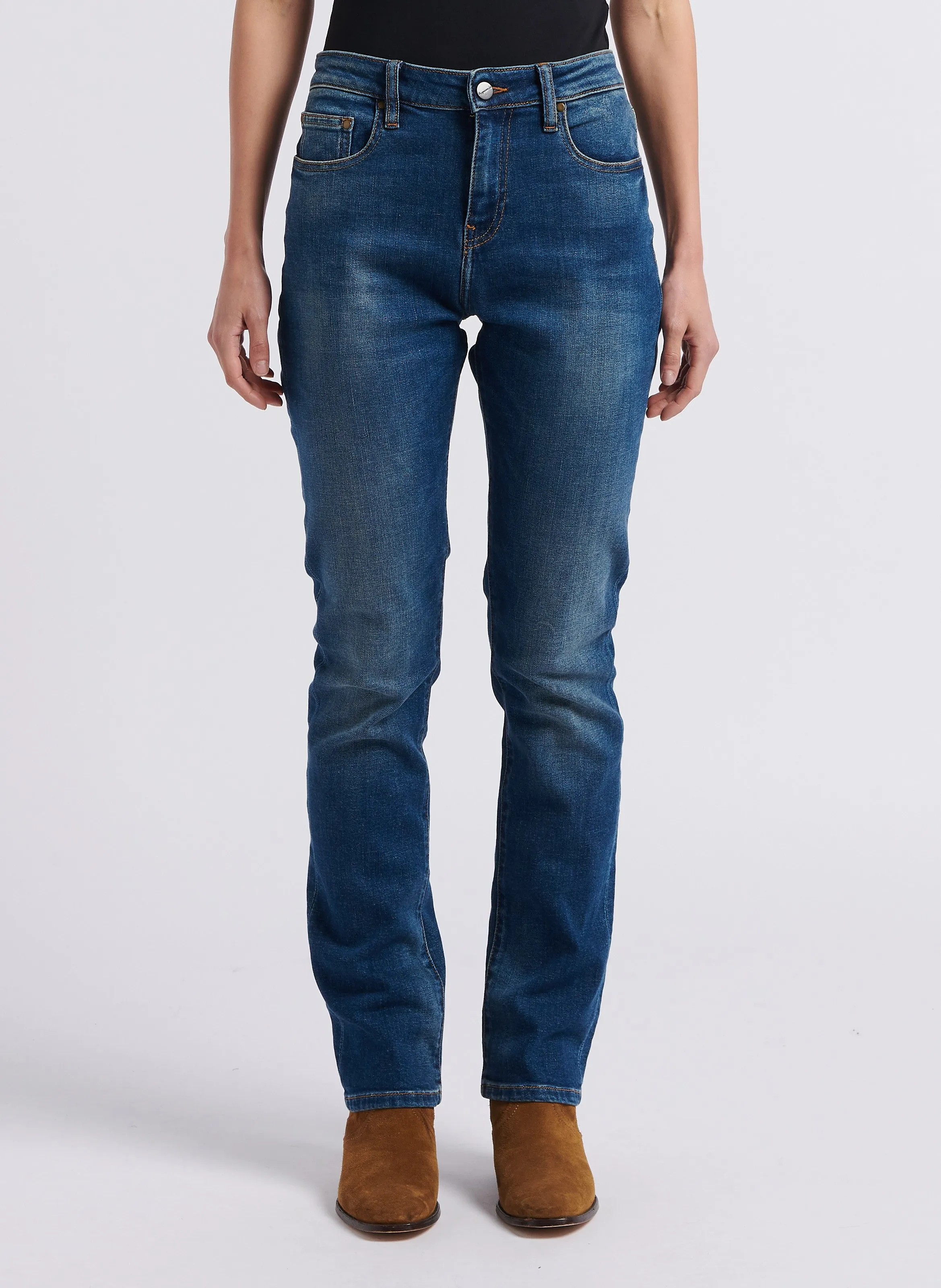 ACQUAVERDE   DIAMOND - Jeans dritti in misto cotone | Blu