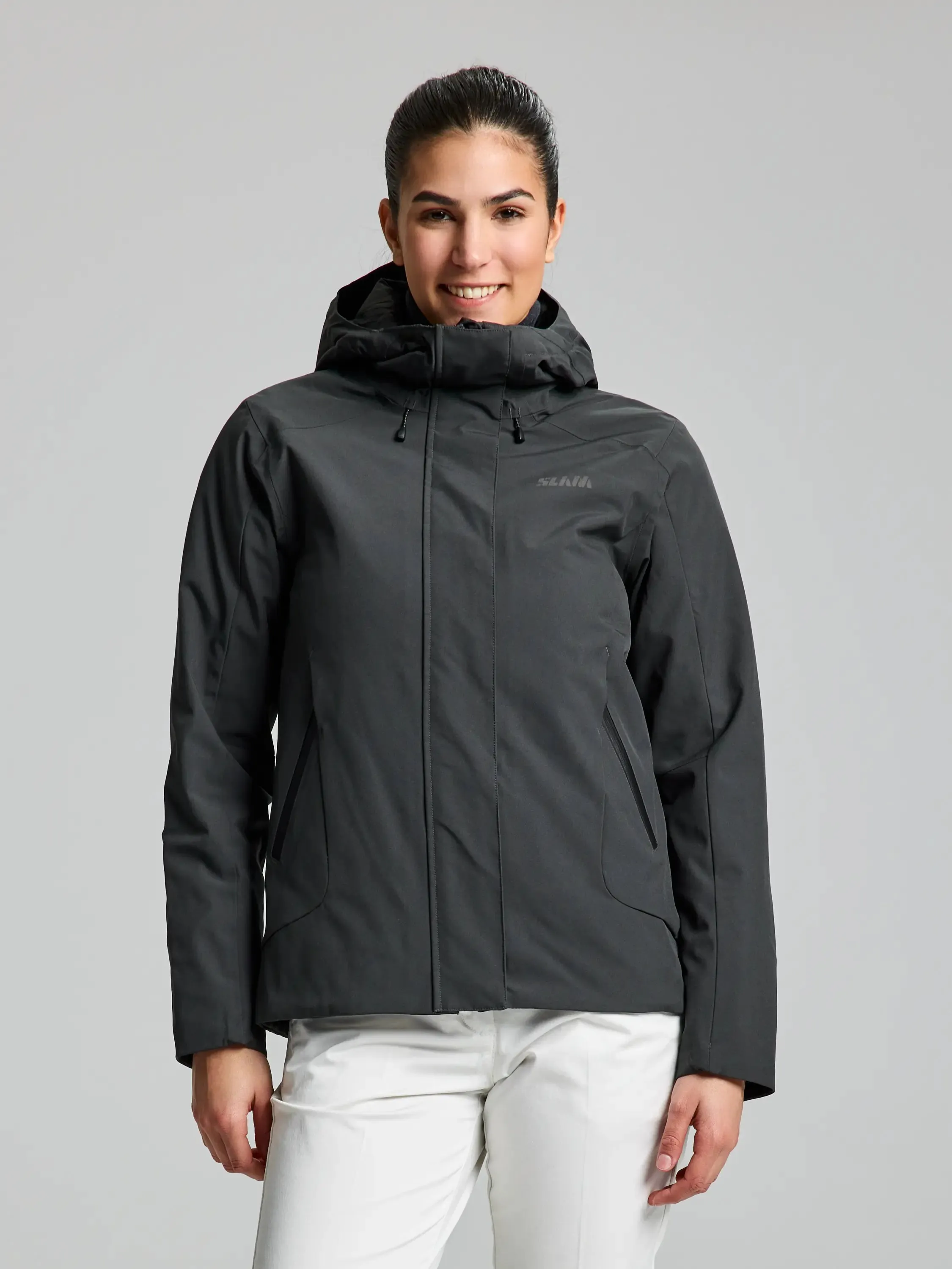   ACTIVE WOMAN HOODED INSULATED JACKET CL  