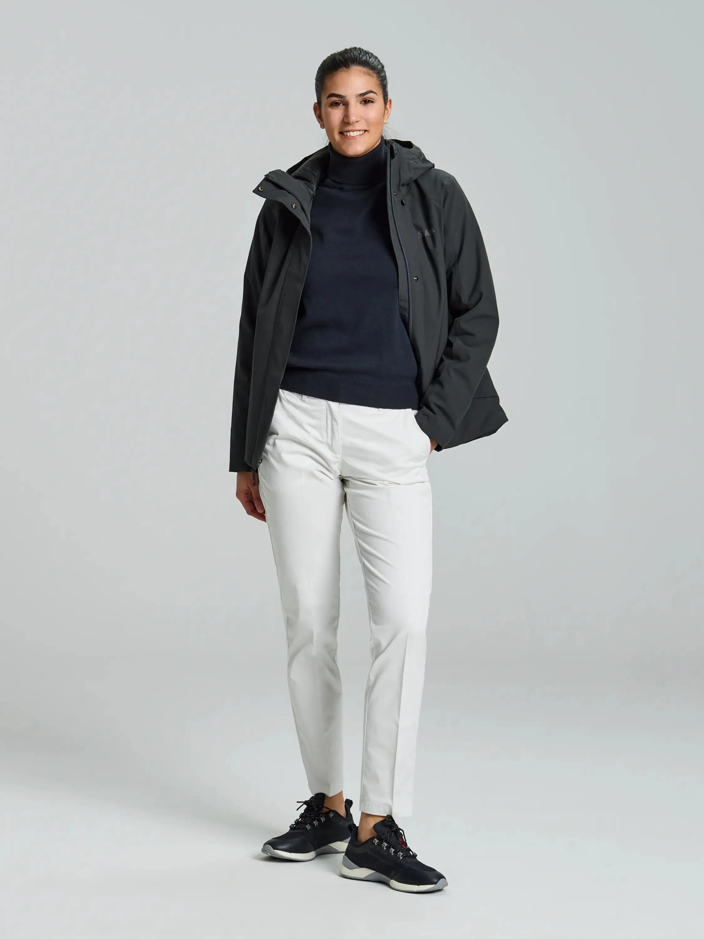   ACTIVE WOMAN HOODED INSULATED JACKET CL  
