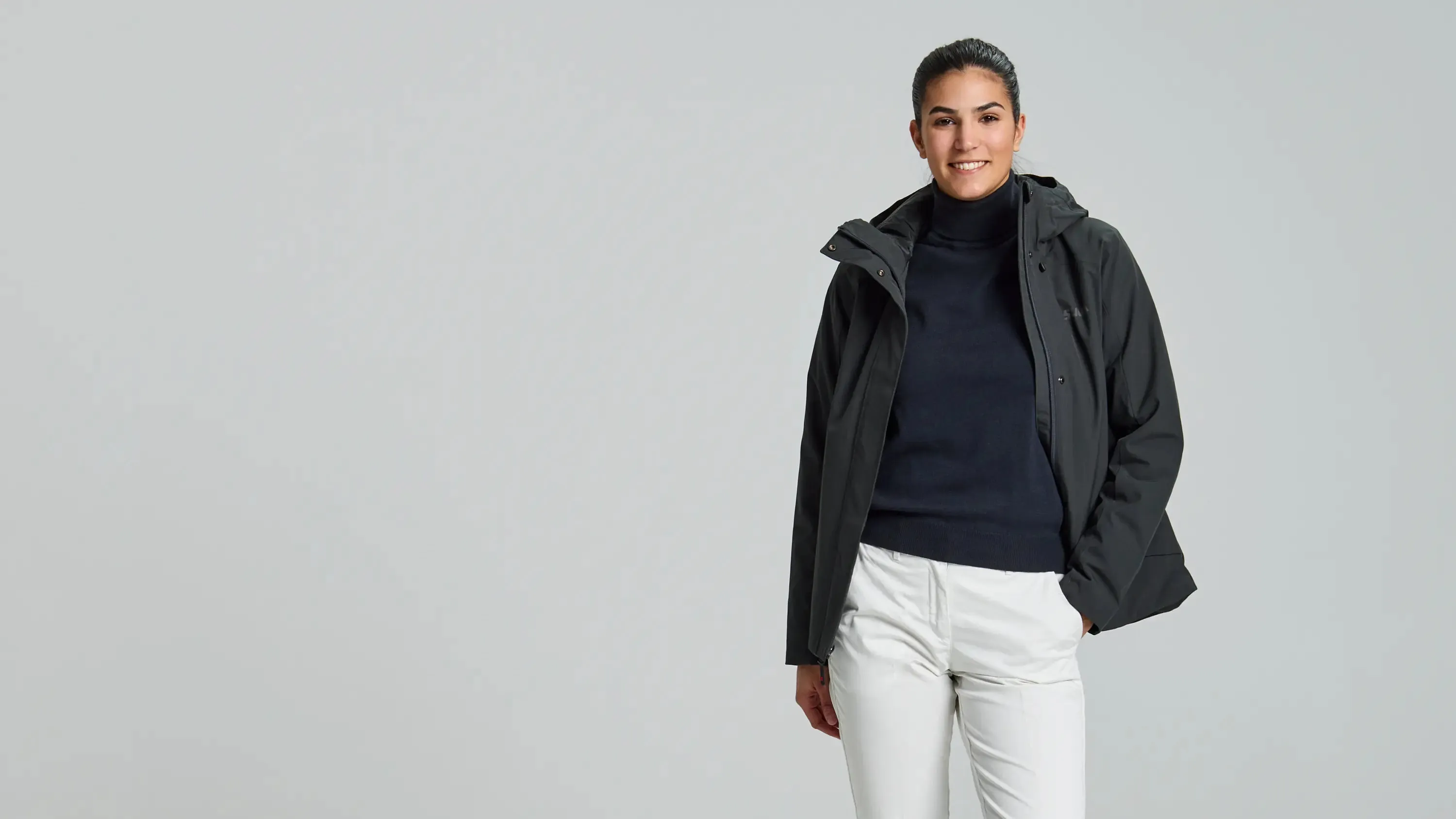   ACTIVE WOMAN HOODED INSULATED JACKET CL  