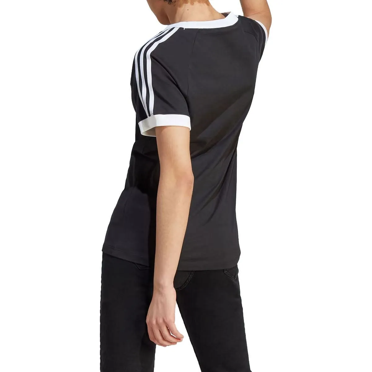      ADIDAS ORIGINALS T-SHIRT 3 STRIPES DONNA  