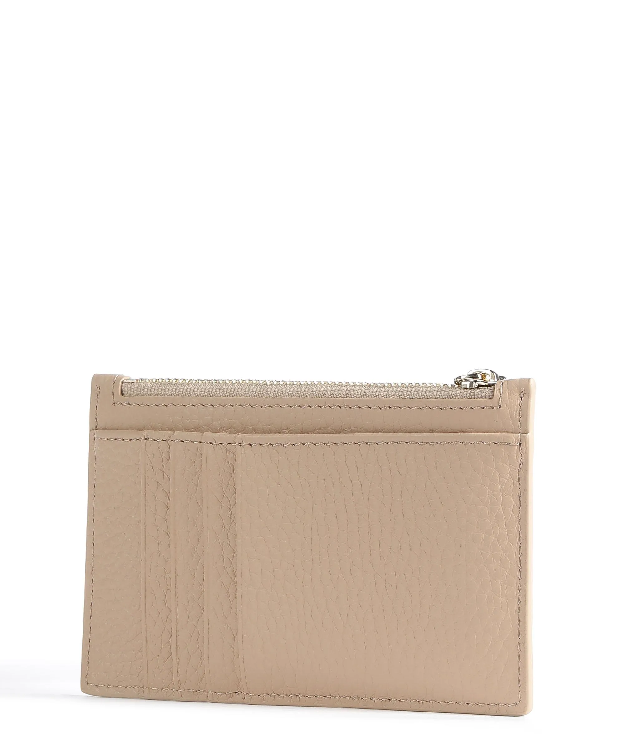  Aigner Ivy Porta carte di credito pelle di vacchetta grana beige  
