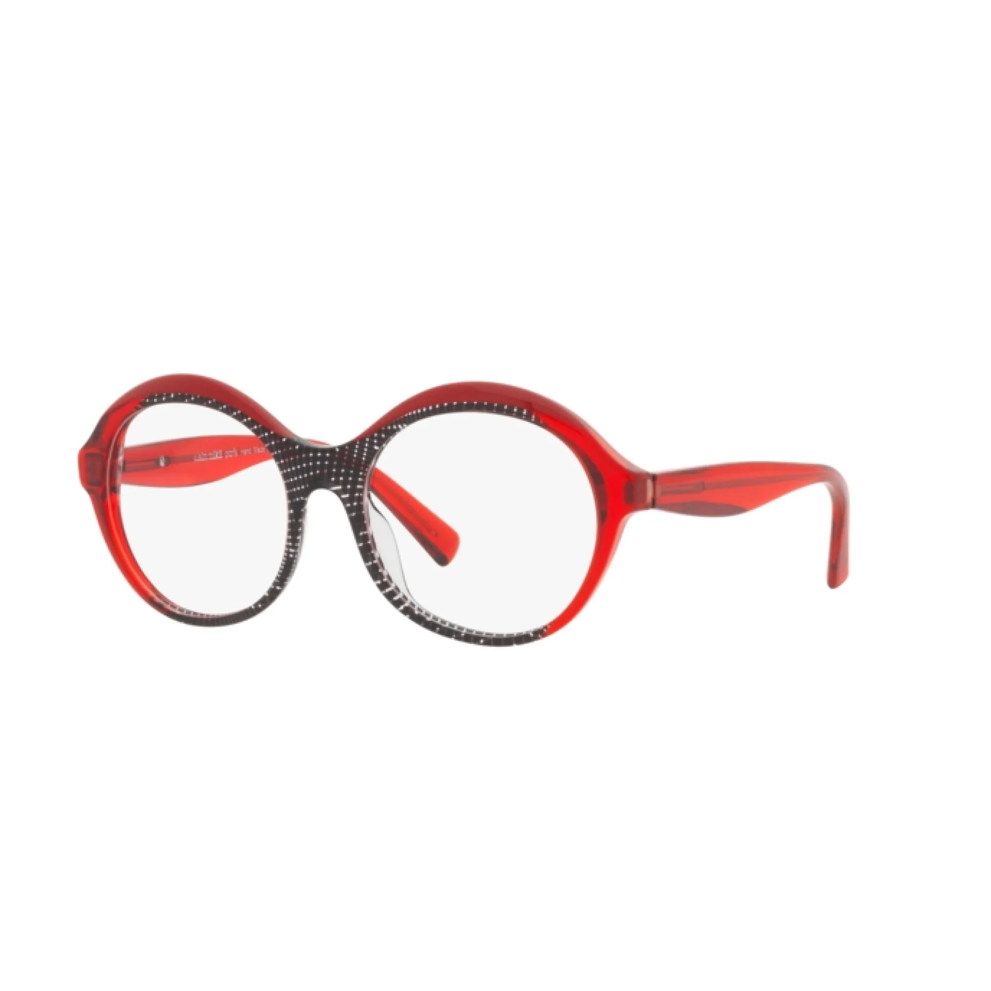   Alain Mikli A0 3118 Floretta 007 Rete Nero/rosso Trasp/rosso | Occhiale Da Vista Donna 