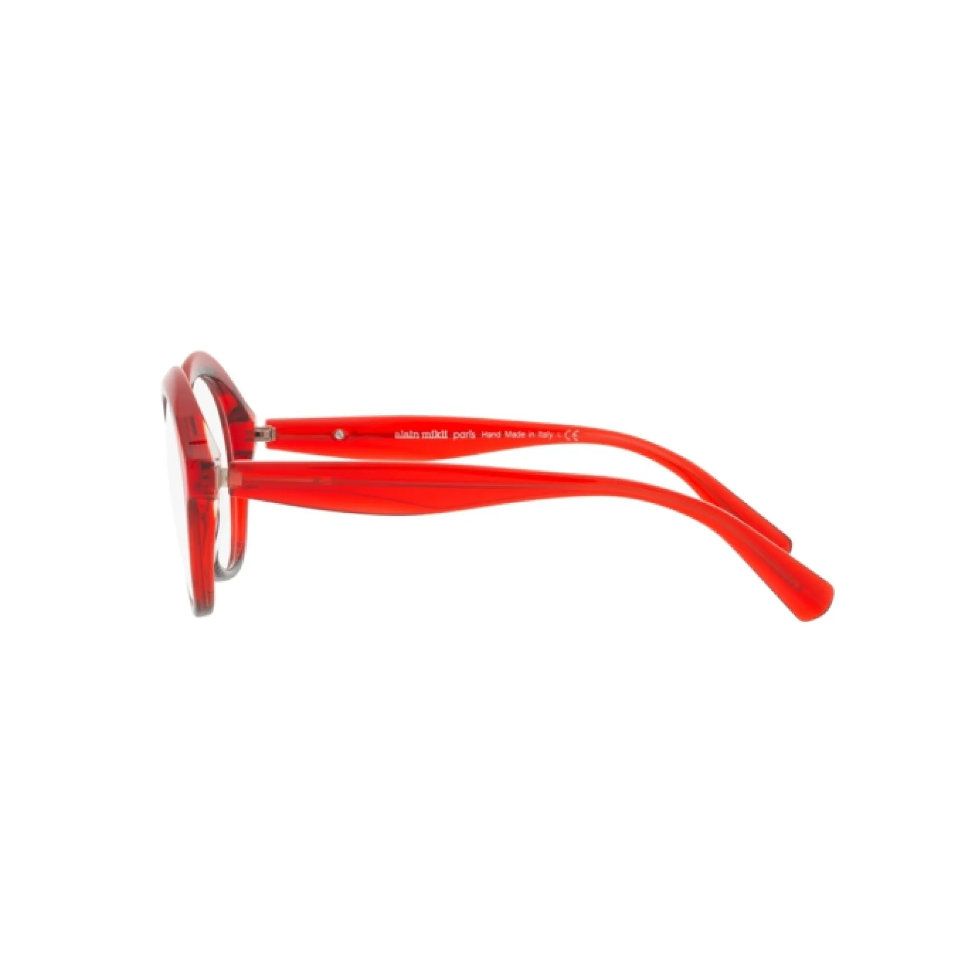   Alain Mikli A0 3118 Floretta 007 Rete Nero/rosso Trasp/rosso | Occhiale Da Vista Donna 