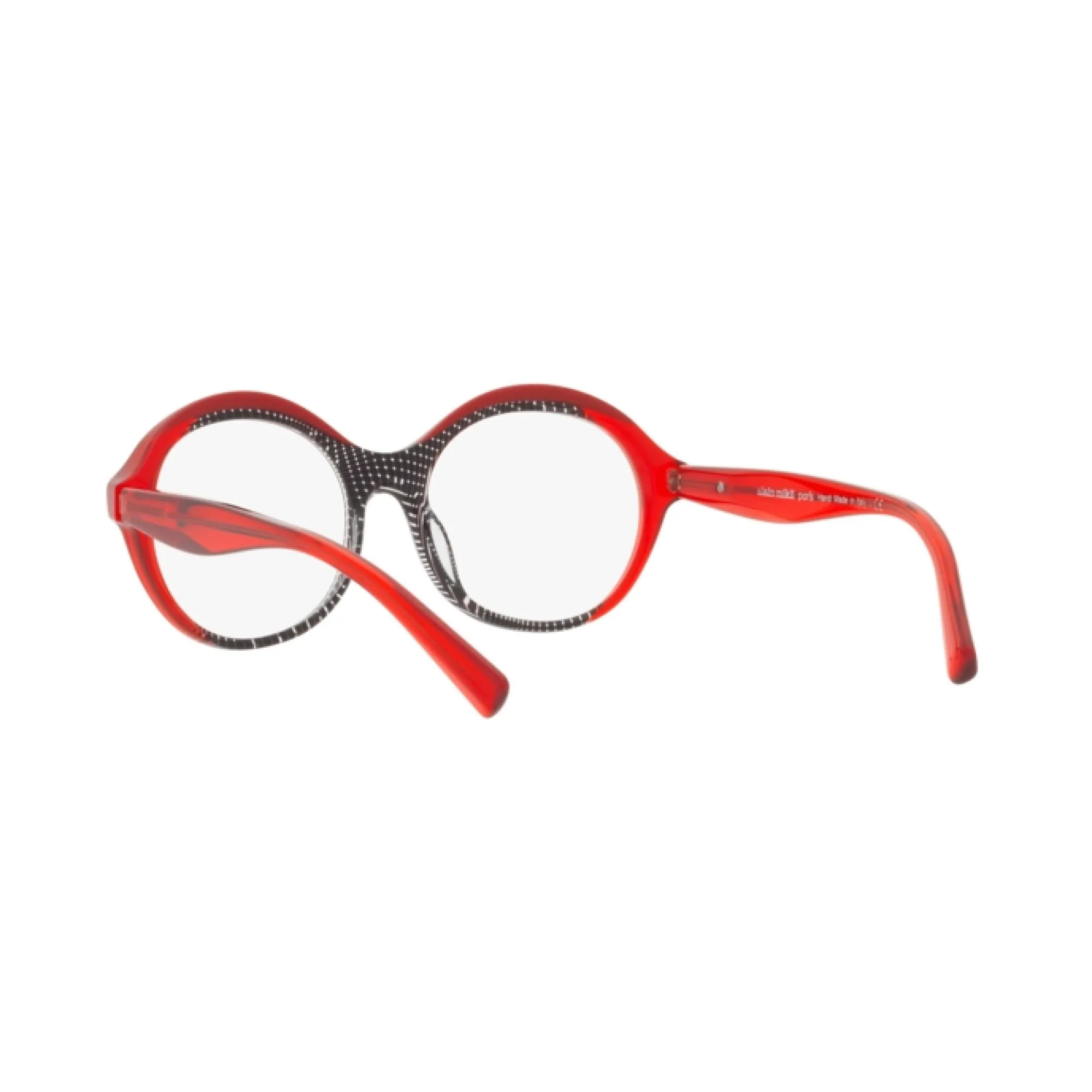   Alain Mikli A0 3118 Floretta 007 Rete Nero/rosso Trasp/rosso | Occhiale Da Vista Donna 