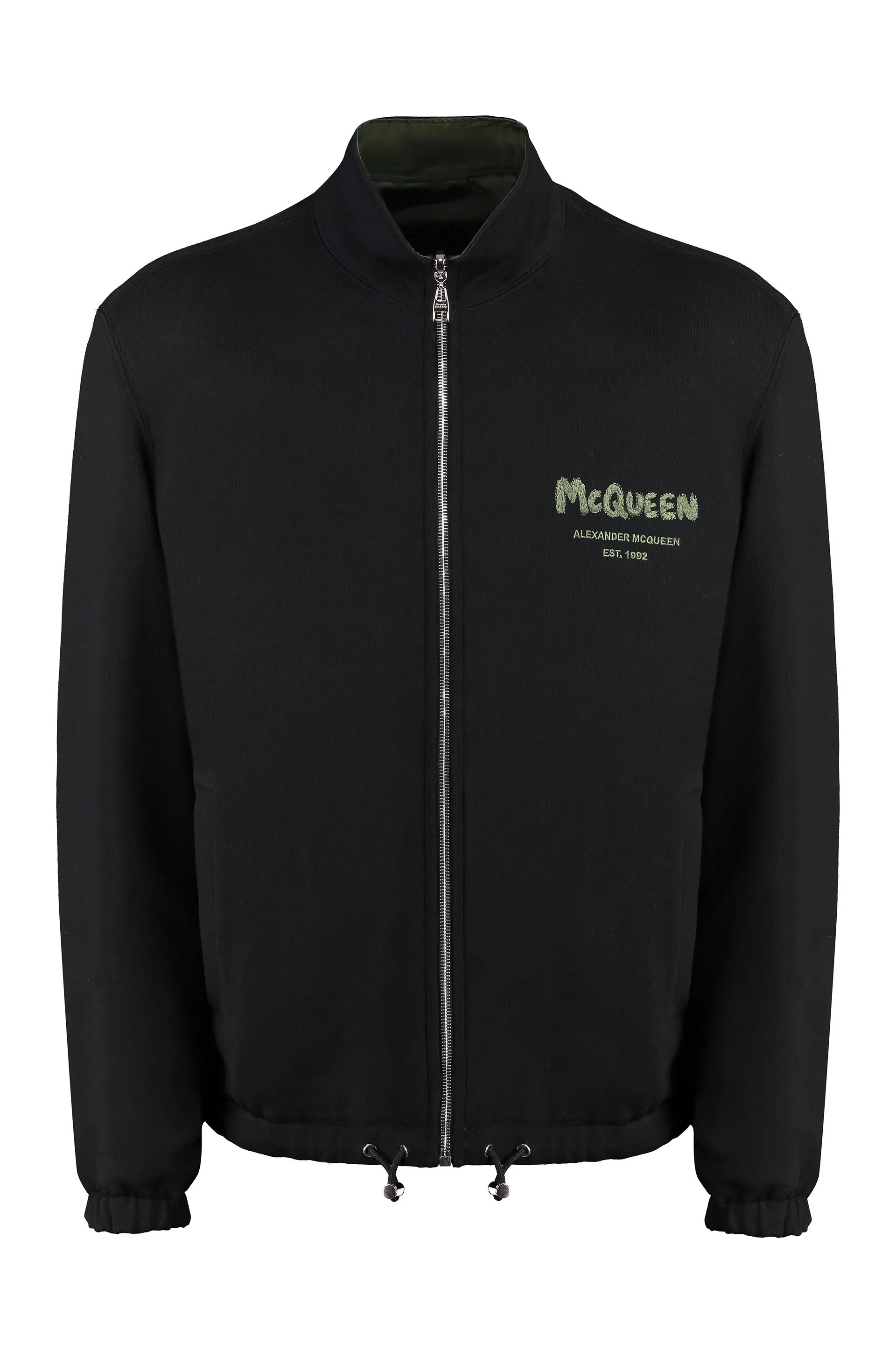 Alexander McQueen Giacca a vento reversibile
