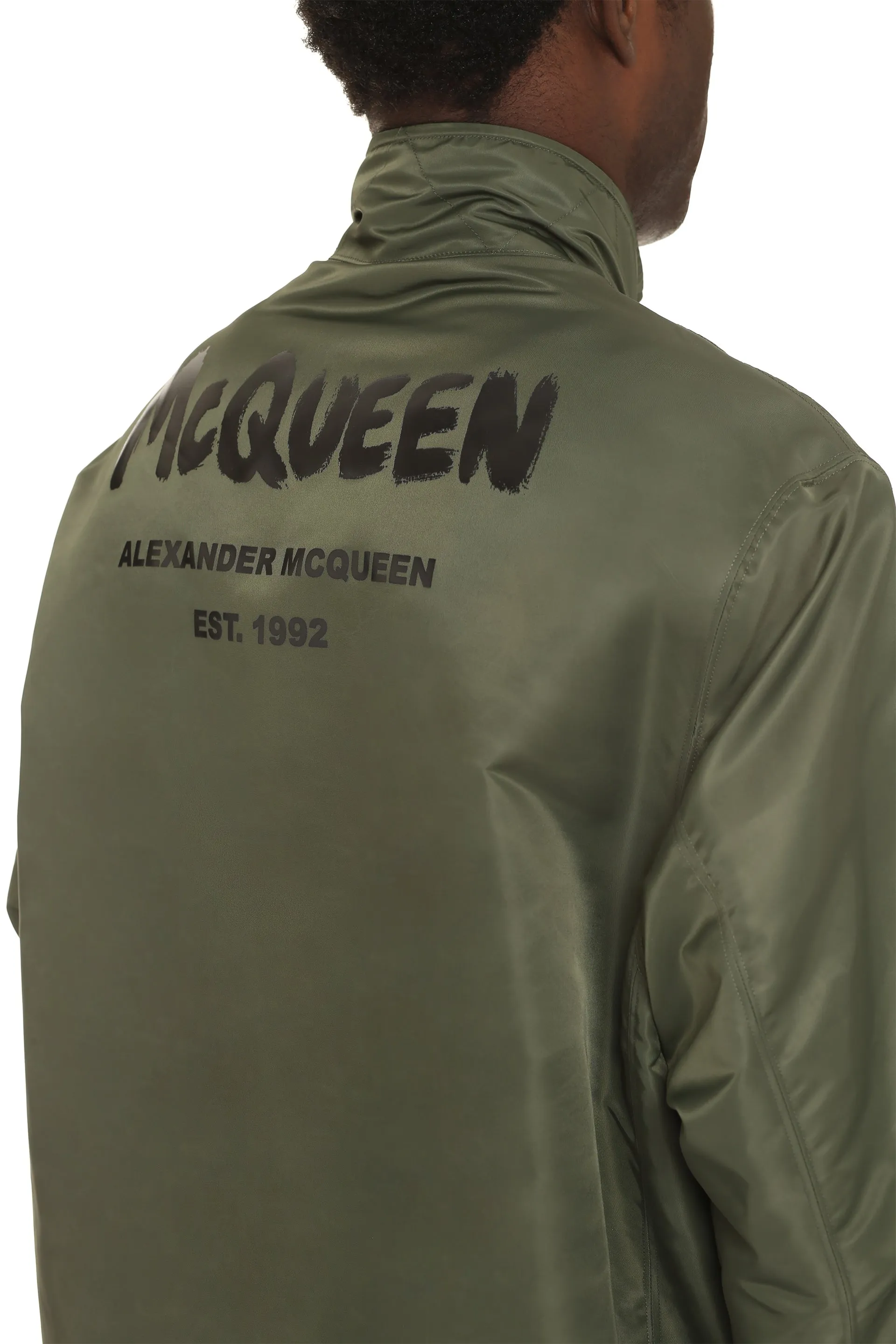 Alexander McQueen Giacca a vento reversibile