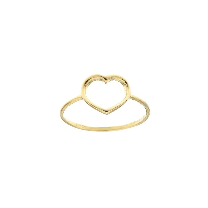 Anello Cuore Donna Oro Giallo 803321734406