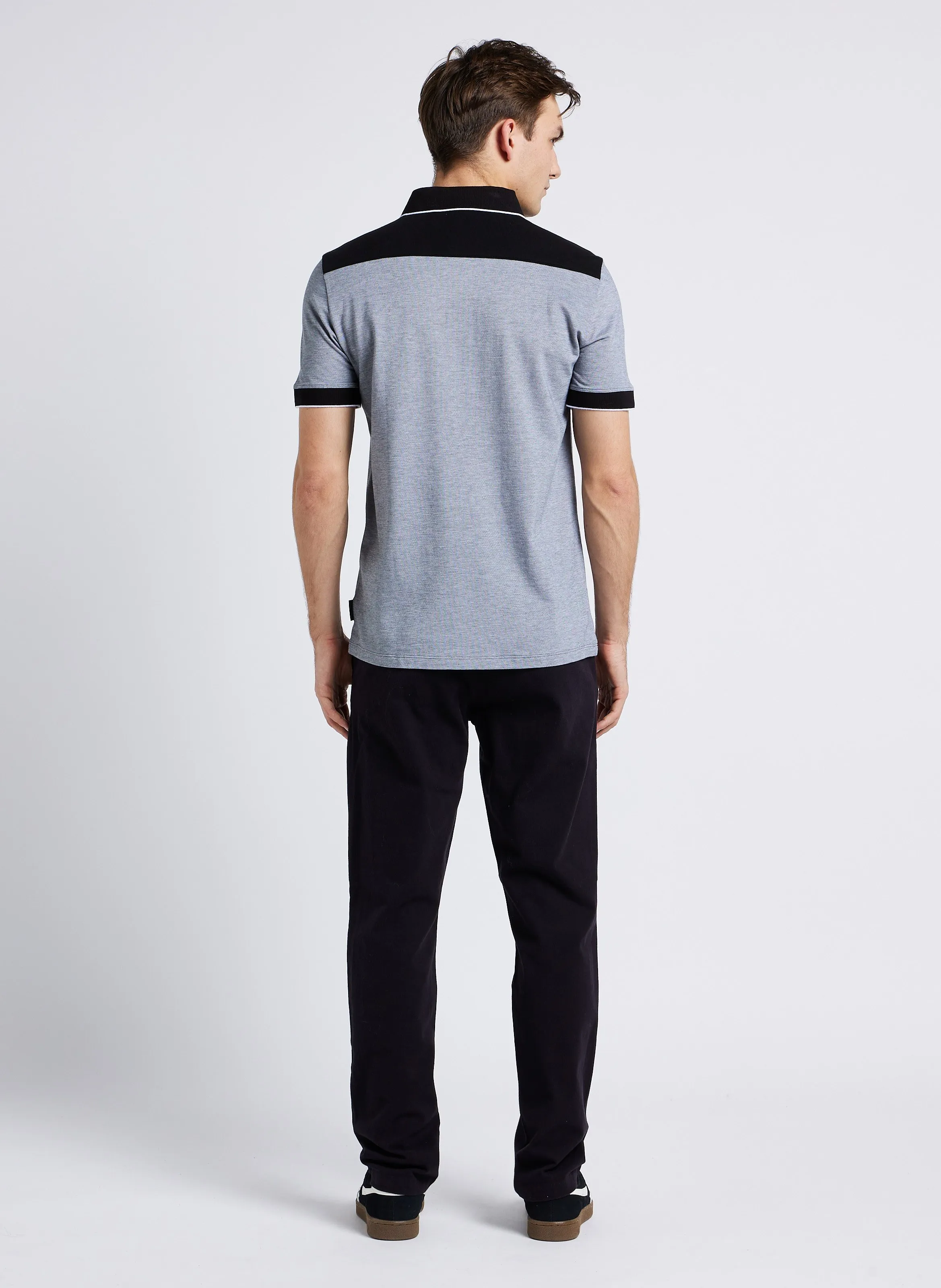  ARMANI EXCHANGE   Polo regular fit in cotone | Nero