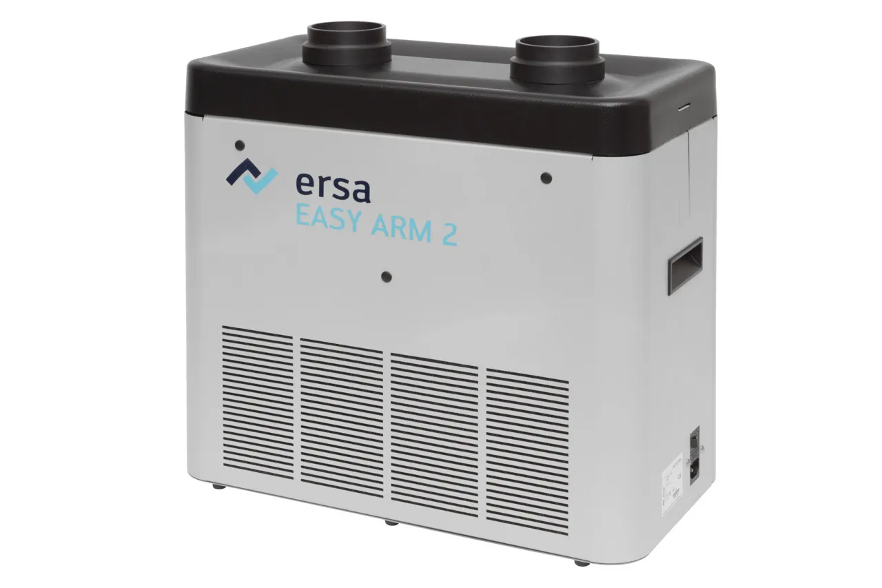 Aspiratore fumi di saldatura Ersa, 240V ca, 80W, rumore 50dB