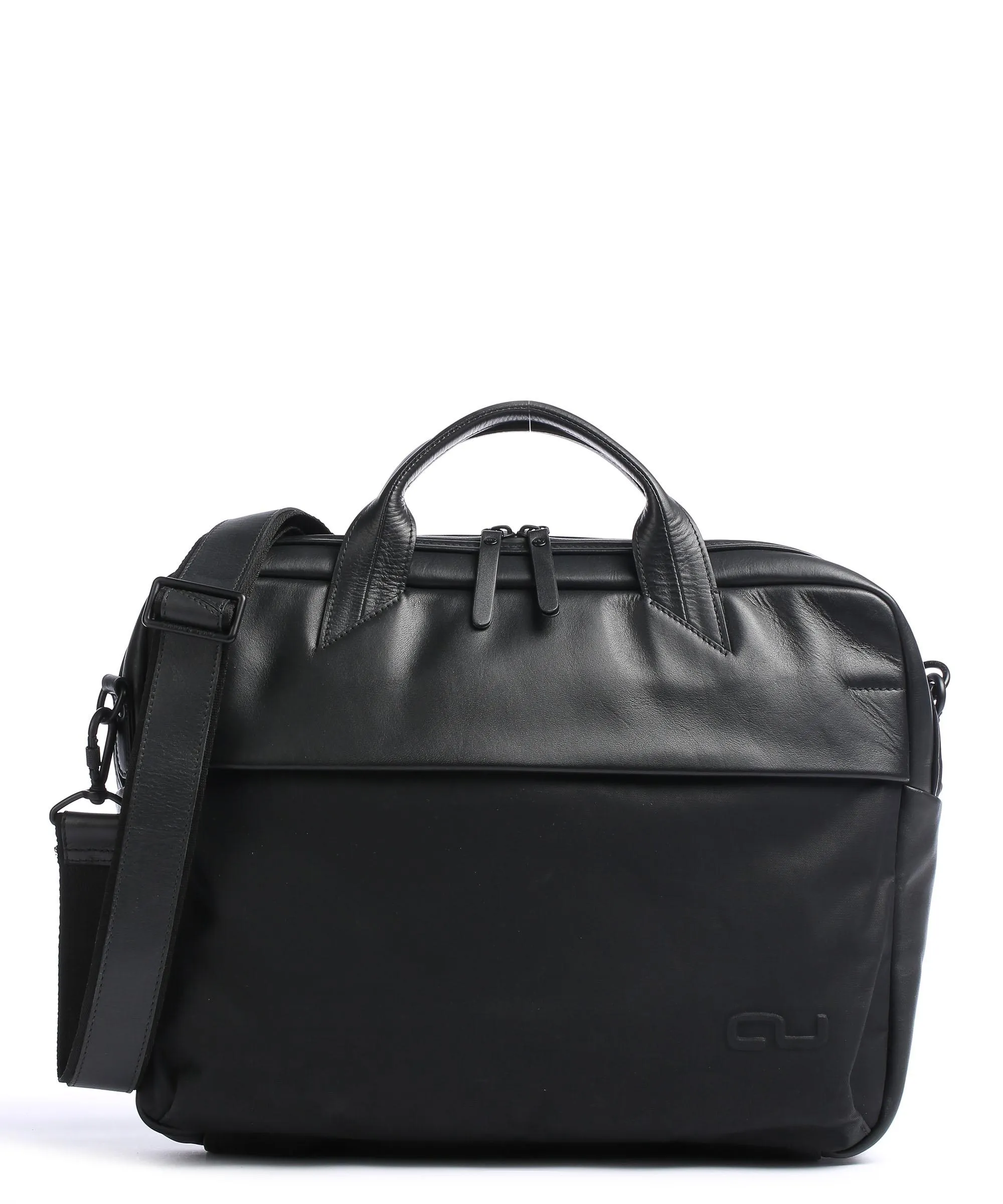  Aunts & Uncles Fusion Naoki Cartella 15″ cotone, pelle nero  