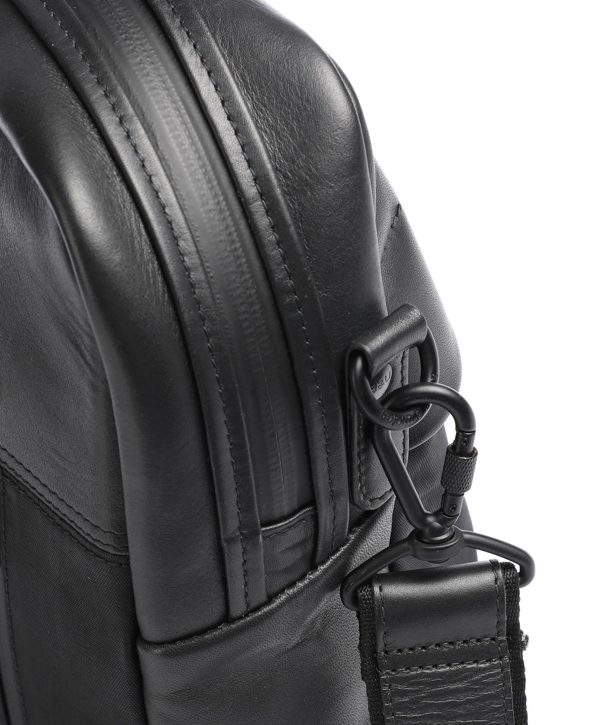  Aunts & Uncles Fusion Naoki Cartella 15″ cotone, pelle nero  