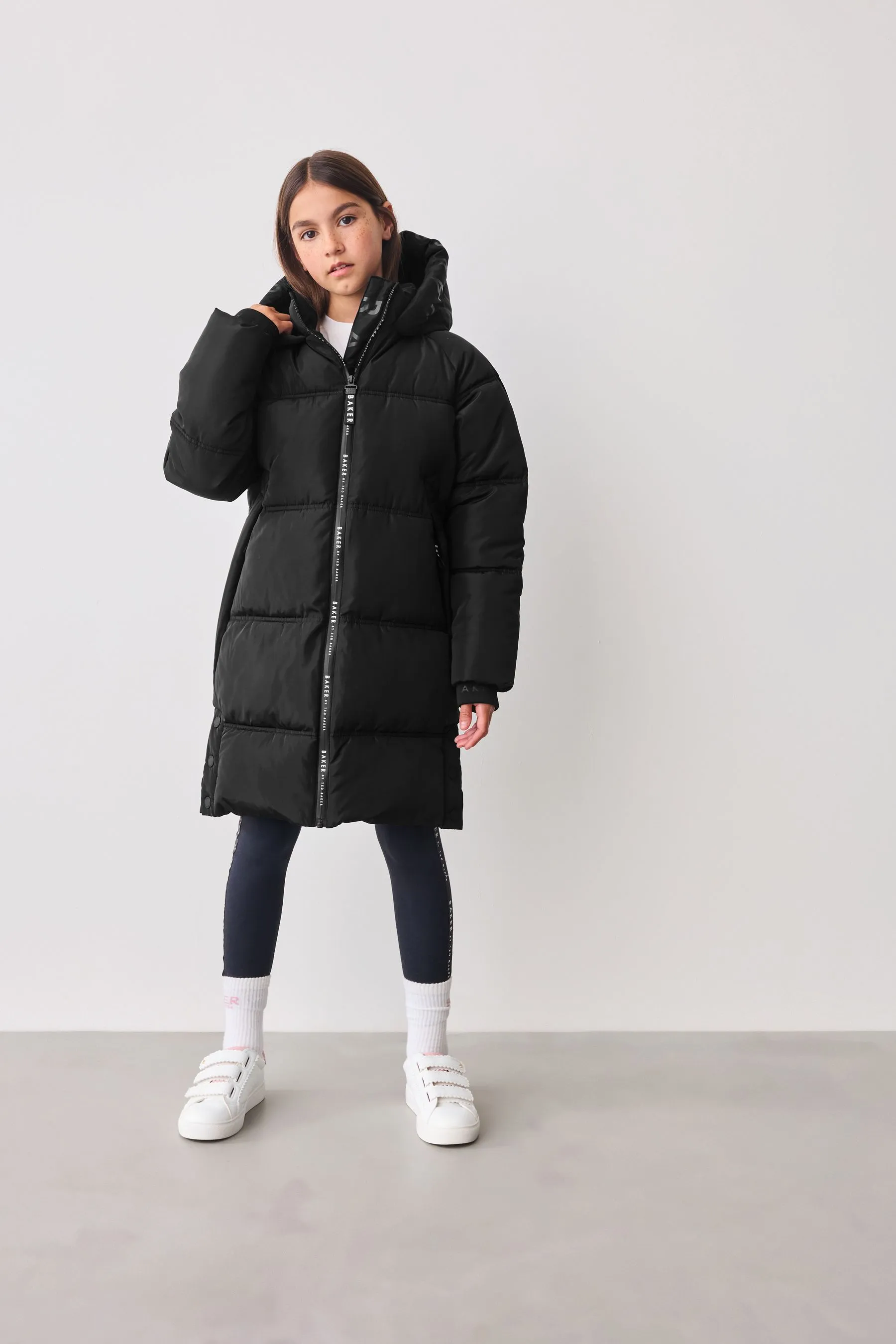 Baker by Ted Baker Antipioggia Cappotto Imbottito Lungo    
