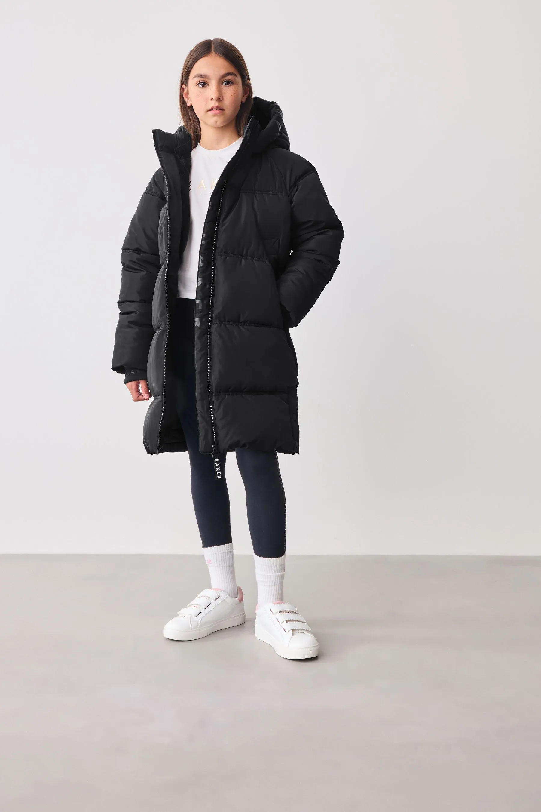 Baker by Ted Baker Antipioggia Cappotto Imbottito Lungo    