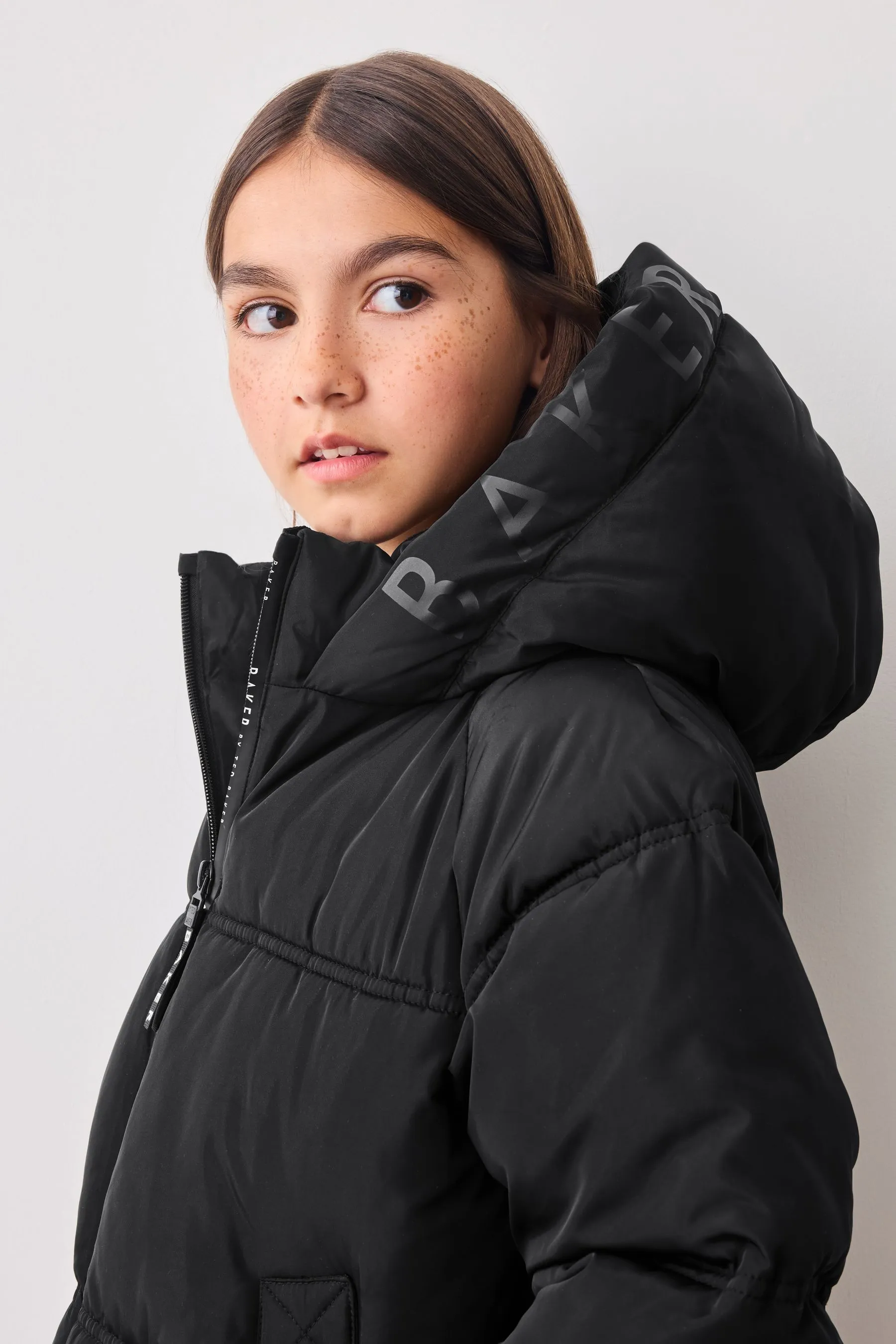 Baker by Ted Baker Antipioggia Cappotto Imbottito Lungo    