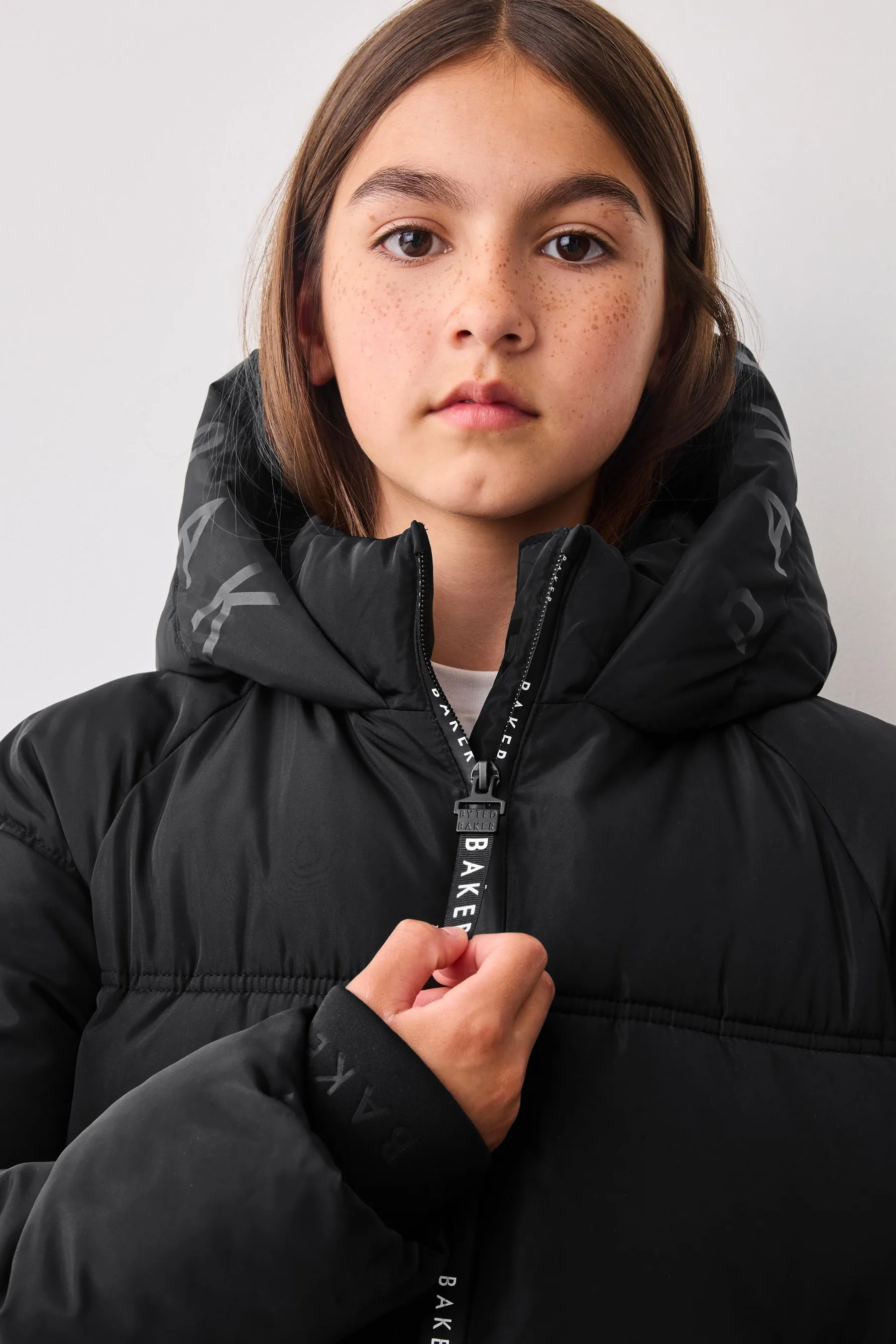 Baker by Ted Baker Antipioggia Cappotto Imbottito Lungo    