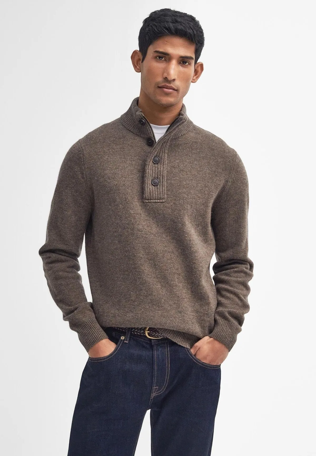 Barbour Uomo Maglione* MKN0585-ST71 Beige
