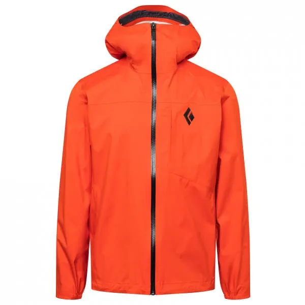 Black Diamond Men's FineLine Stretch Rain Shell - Guscio 2.5 strati impermeabile uomo