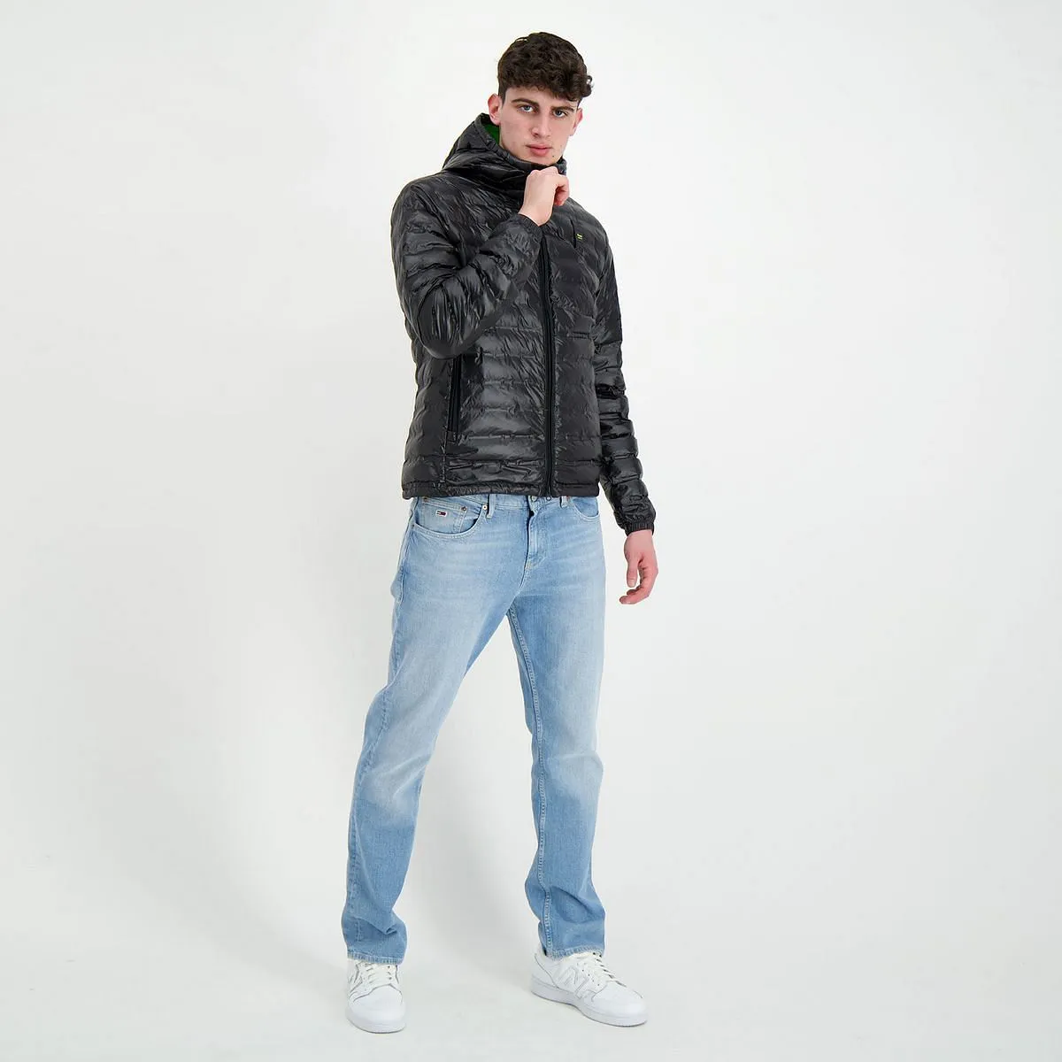      BLAUER PIUMINO CON CAPPUCCIO ECO  