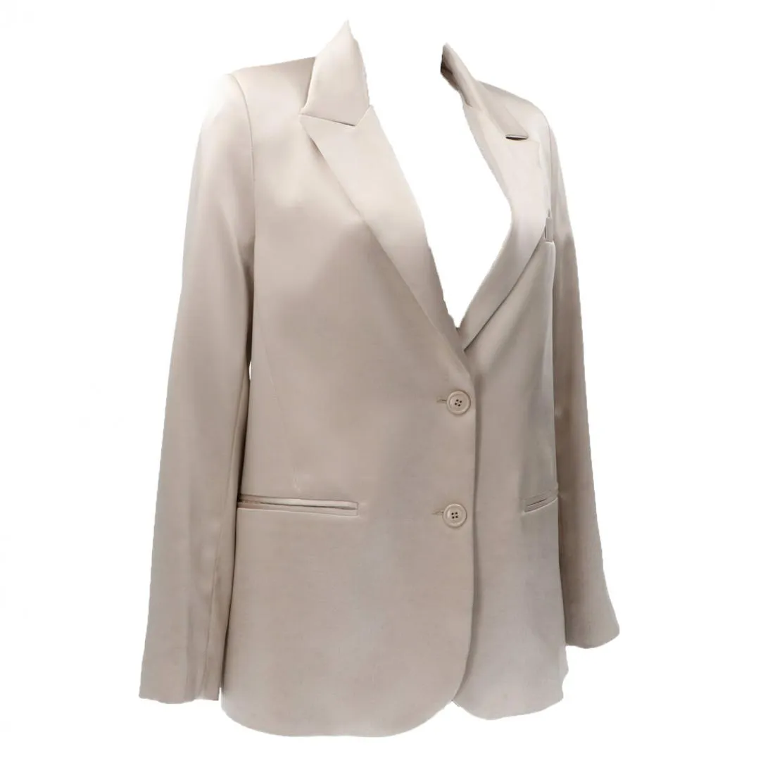 BLAZER IN RASO 91261 Beige