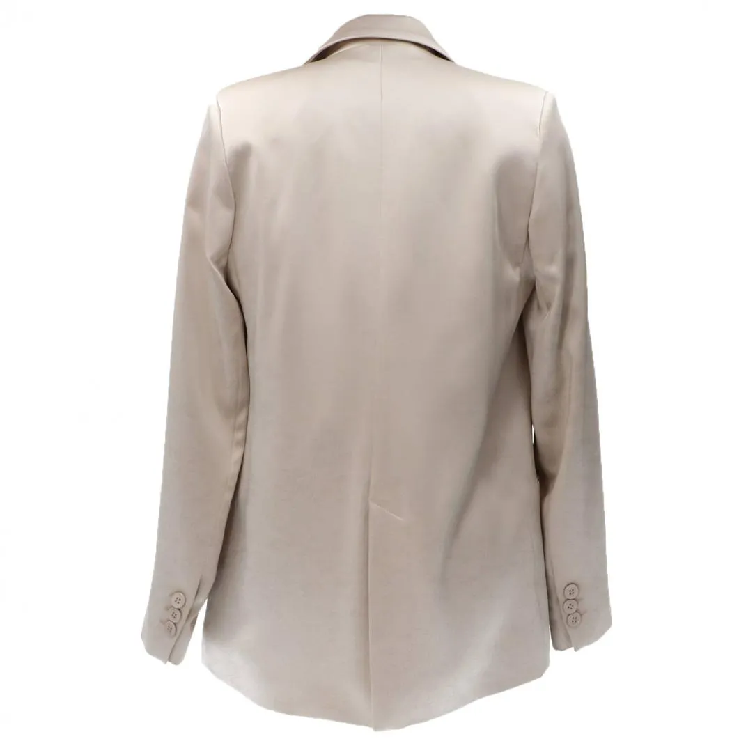 BLAZER IN RASO 91261 Beige