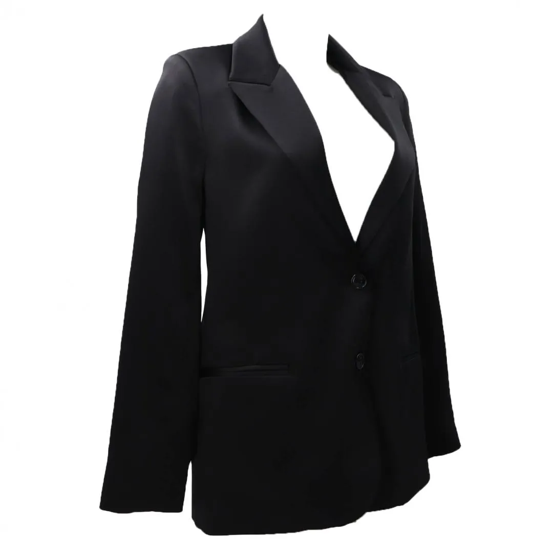 BLAZER IN RASO 91261 Nero