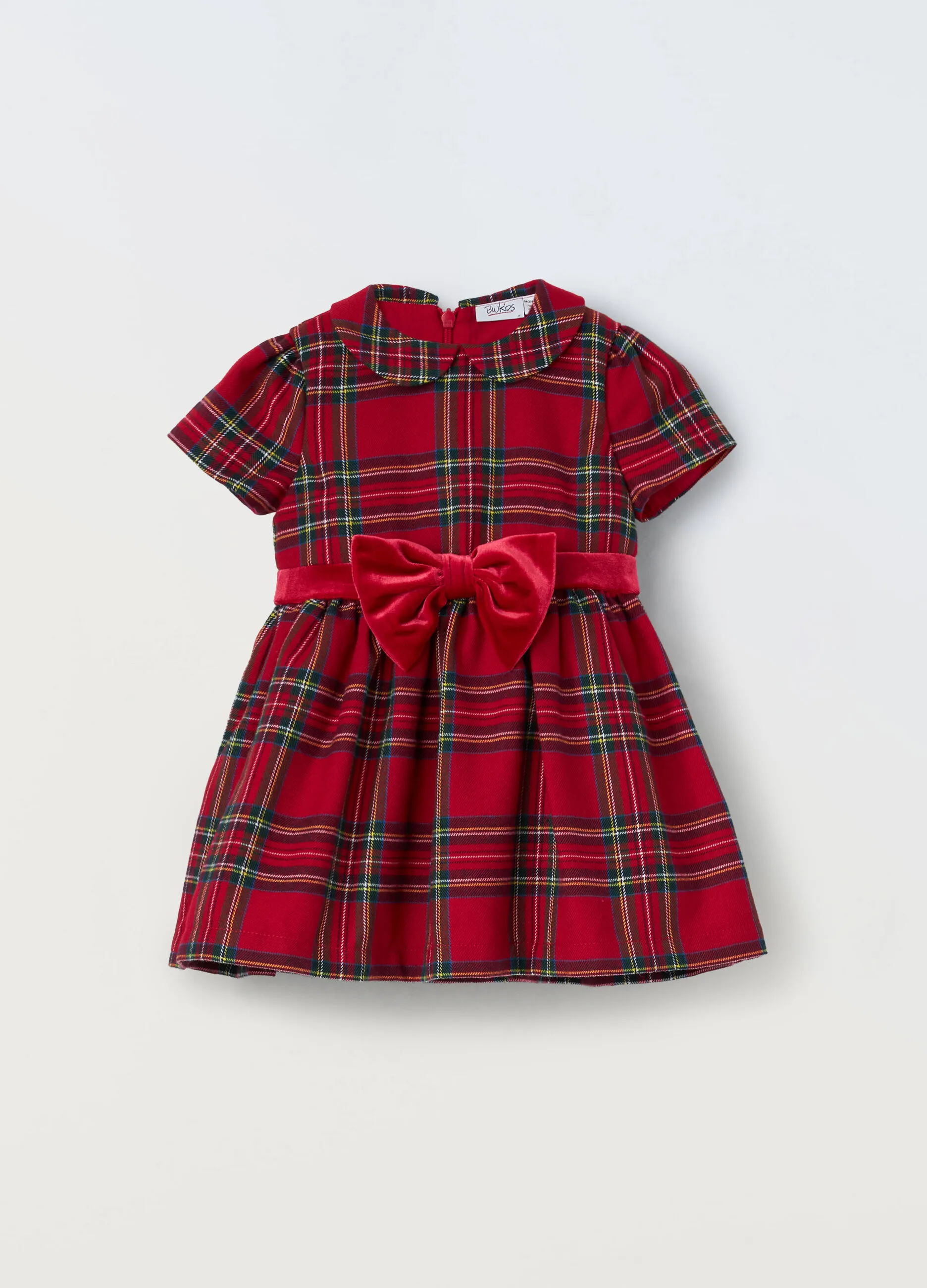 BLUKIDS  Vestito in twill neonata