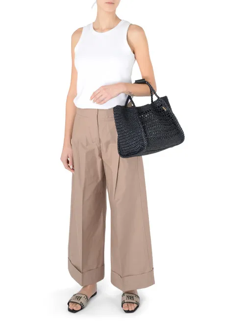 Borsa Max Mara Shopping nera