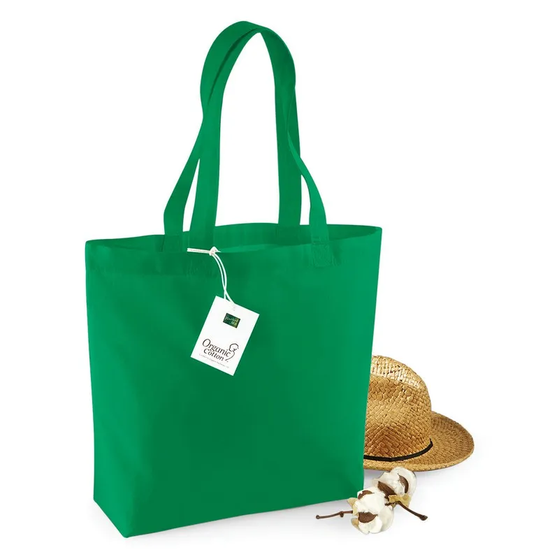 Borsa shopping in cotone biologico