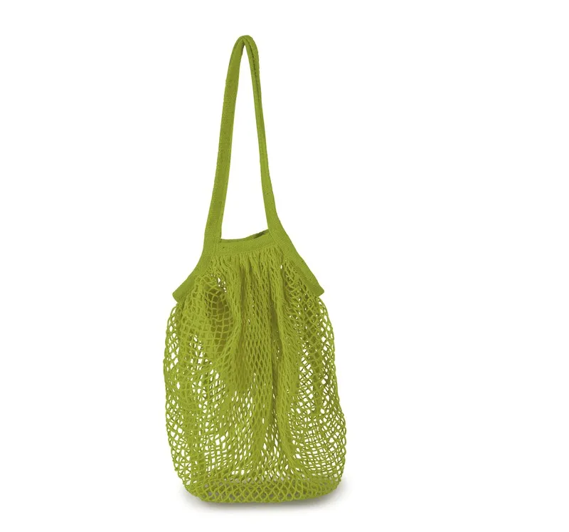 Borsa shopping in rete di cotone