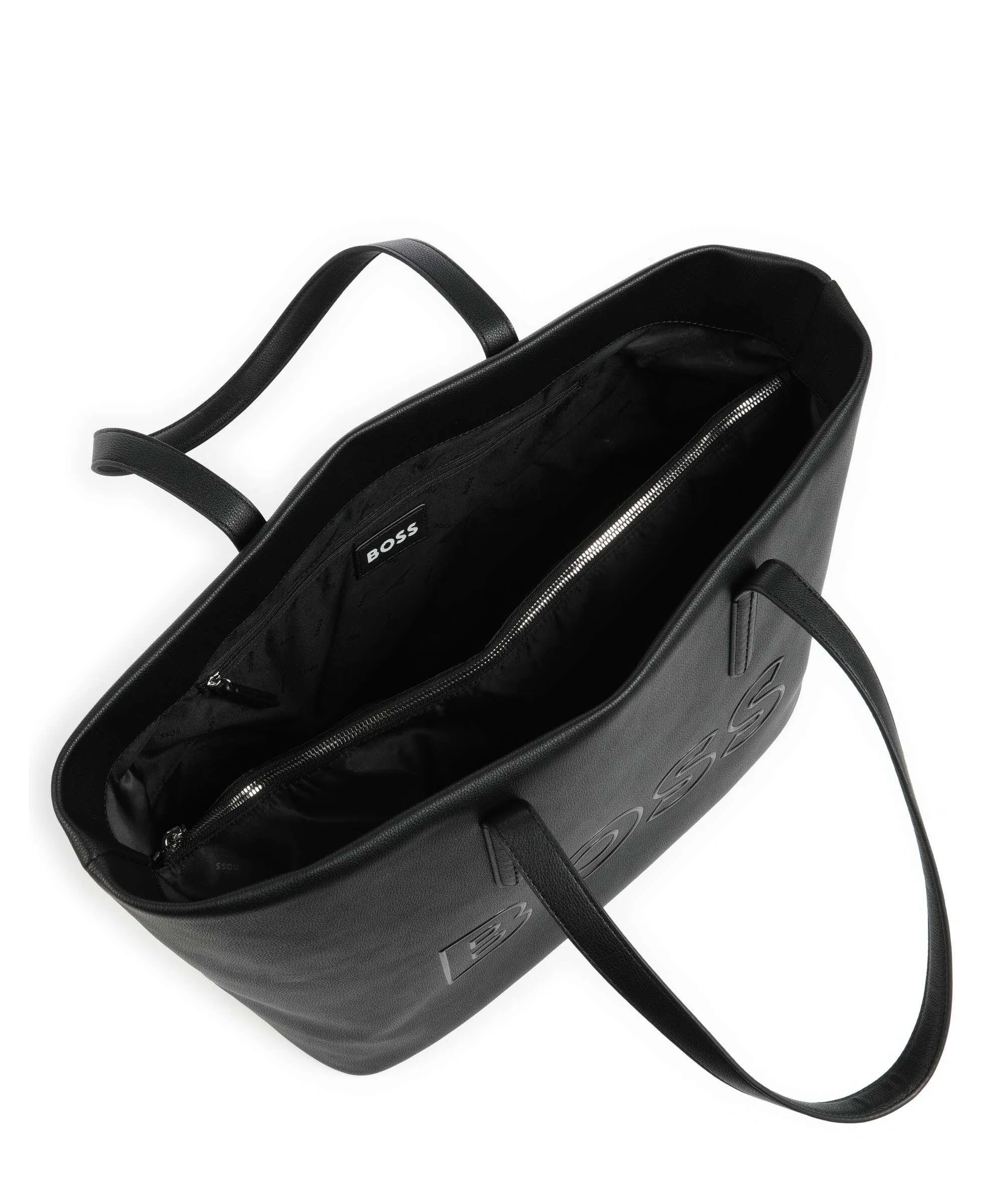  BOSS Maddie Borsa shopper pelle sintetica nero  