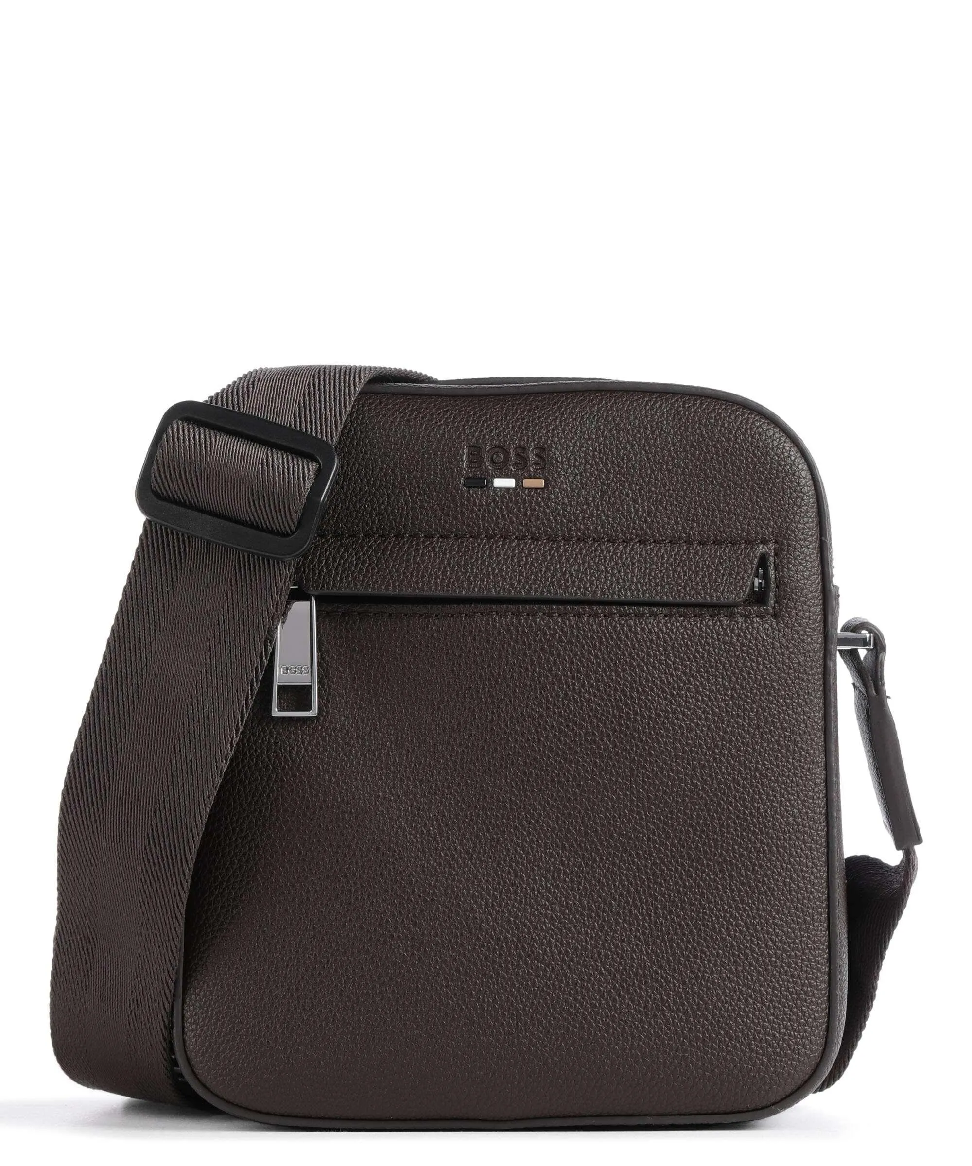  BOSS Ray Borsa a tracolla pelle sintetica marrone scuro  
