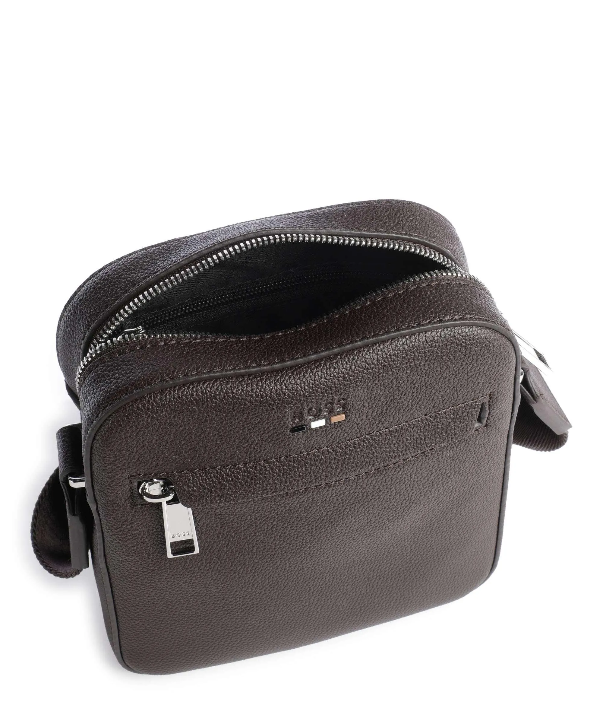 BOSS Ray Borsa a tracolla pelle sintetica marrone scuro  