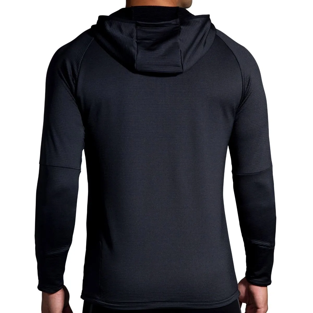 brooks Maglia notch thermal hoodie