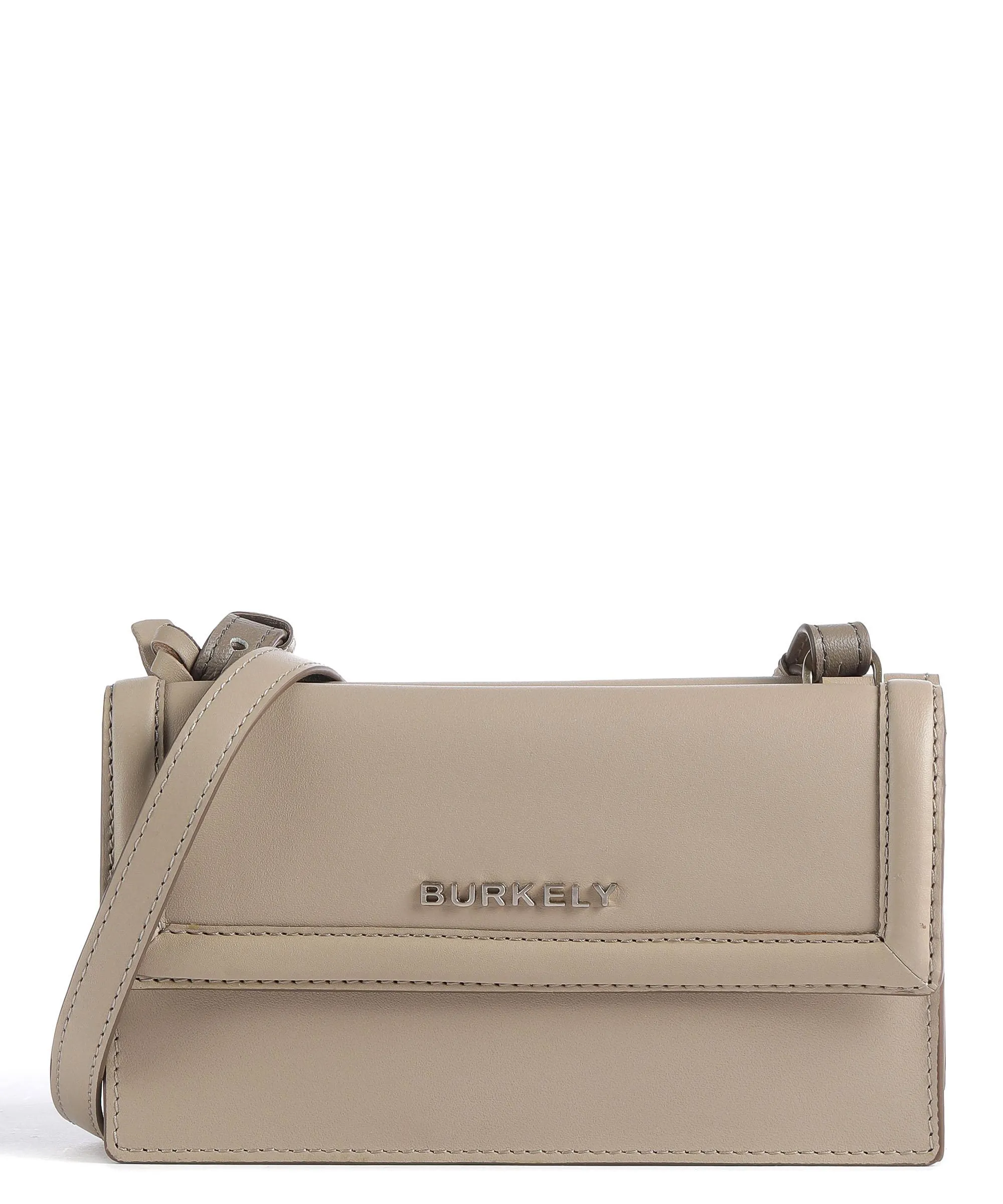  Burkely Beloved Bailey Borsetta porta cellulare pelle liscia taupe  