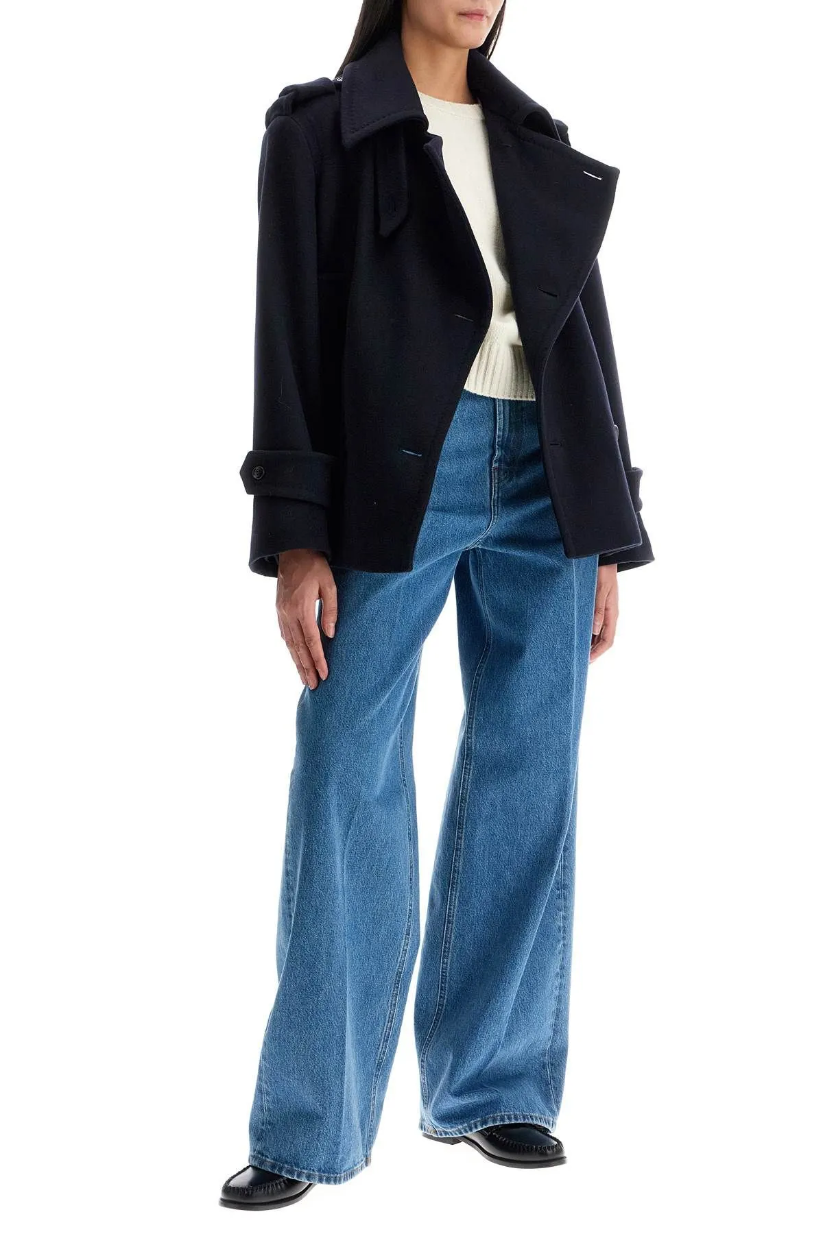 Caban in lana e cashmere 'Laveno'