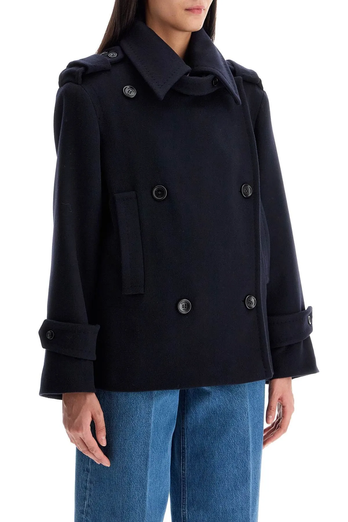 Caban in lana e cashmere 'Laveno'