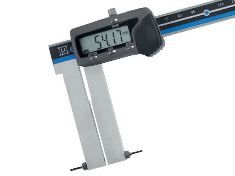 Calibro Rupac digitale IP40 con contatti intercambiabili, misura fino a 250 mm