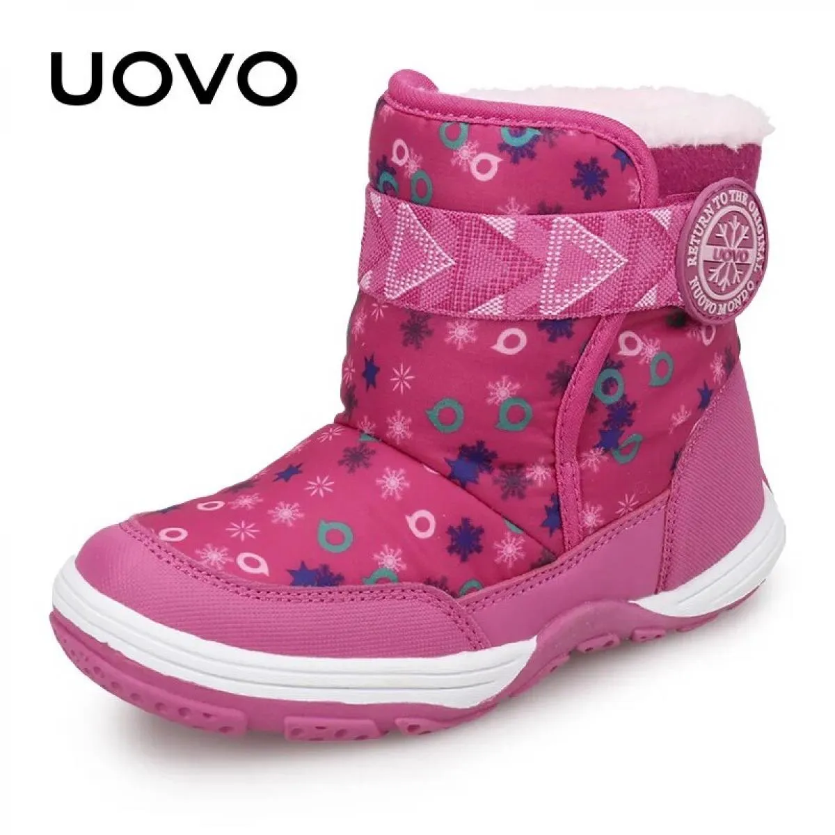 Calzature da neve Uovos Scarpe Stivali Stivali moda Stivali invernali Bambini 2023 Nuove scarpe calde